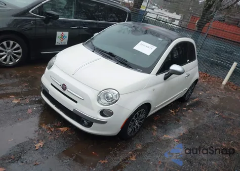 2013 Fiat 500C Gucci from USA, damaged, VIN 3C3CFFER2DT707541
